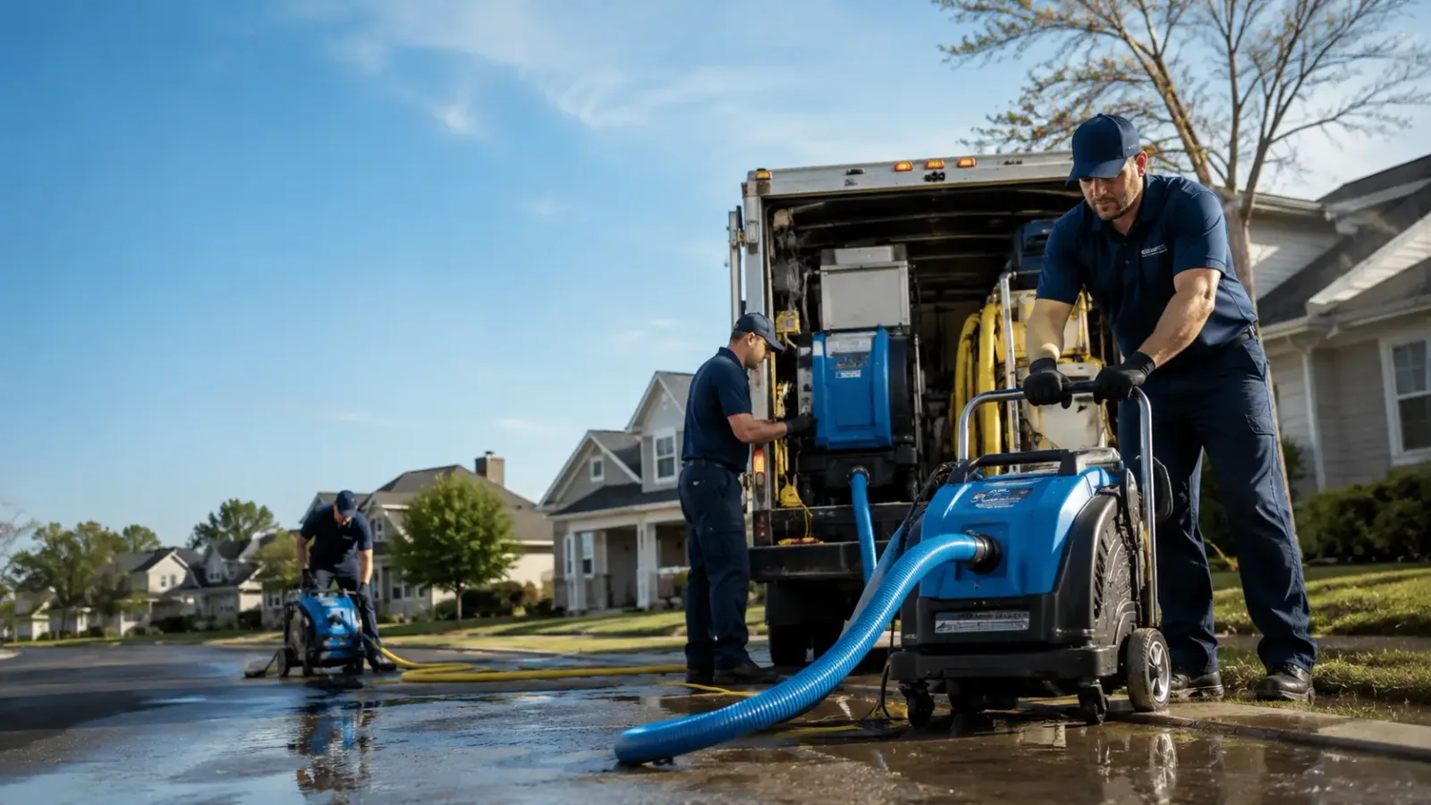 Flood Damage Cleanup in Casco, MI